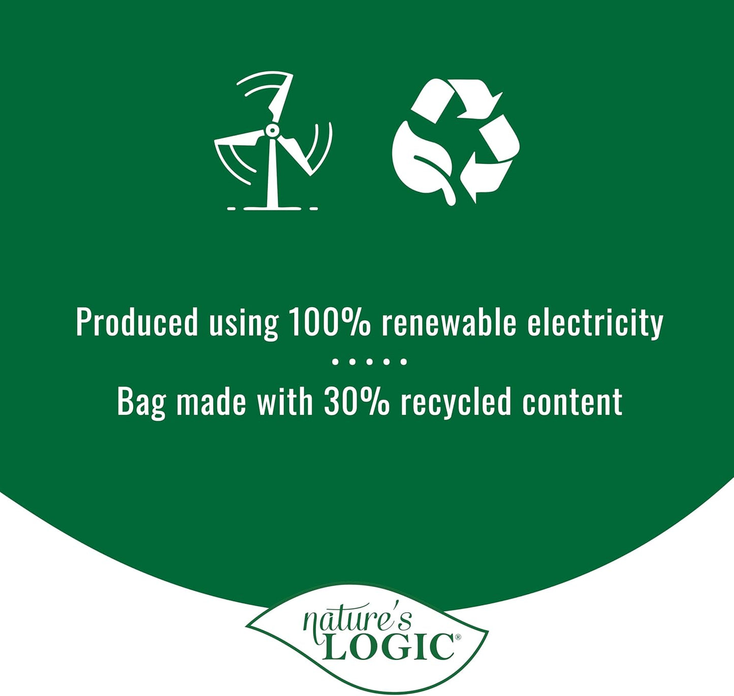 NATURE'S LOGIC Dry Dog Food - 100% Natural - No Synthetics - for All Ages, Sizes, Breeds - Free from Common Allergens, High Protein - Venison Meal Feast, 25lbs