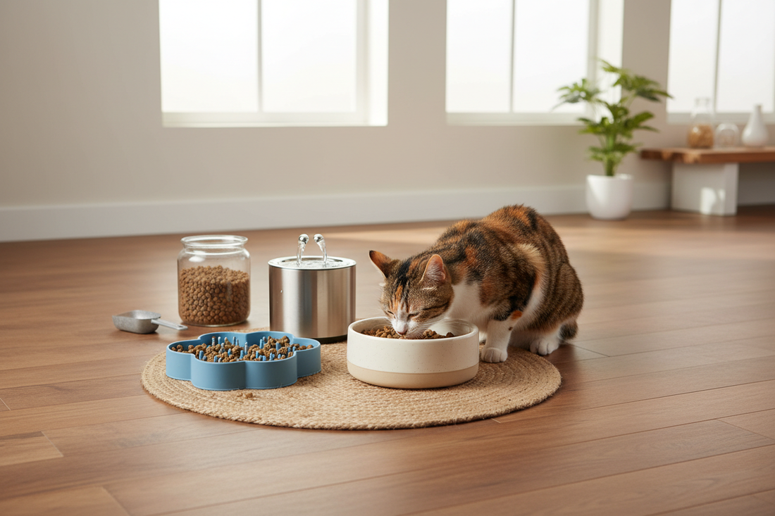 Healthy Feeding Habits for Pets: Portion Control, Bowl Types &amp; Mealtime Tips