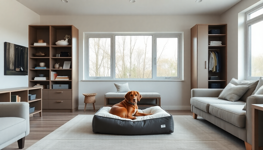 How to Set Up a Dog-Friendly Home Without Clutter