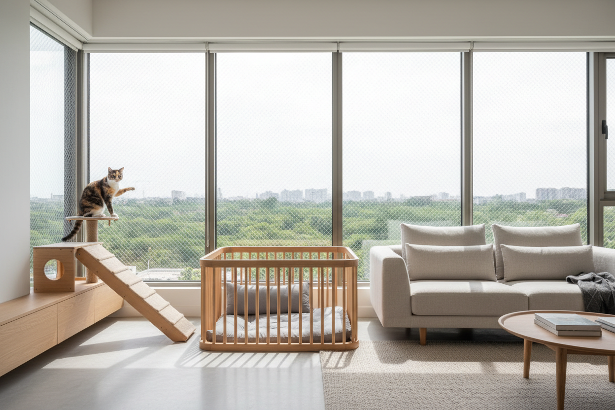 Cat Doors, Steps, Nets & Pens