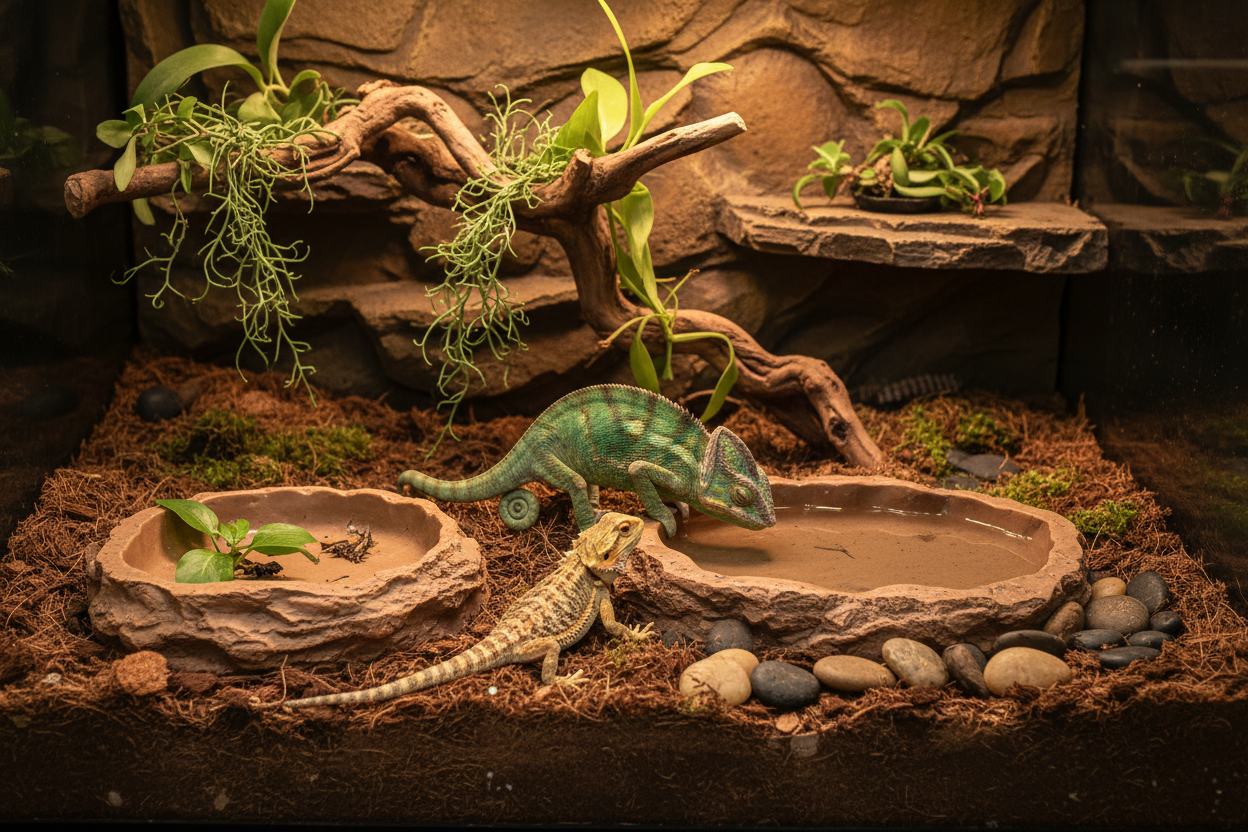 Reptile Terrarium Bowls