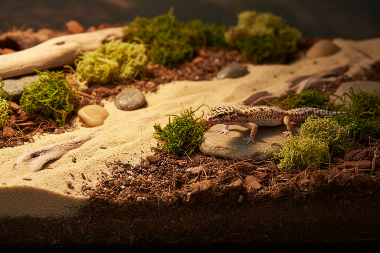 Reptile Terrarium Bedding, Sand & Substrate
