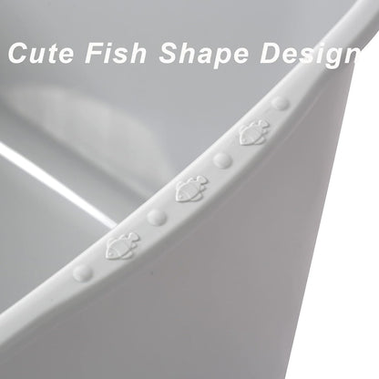 Smart Paws Extra Large Jumbo Cat Litter Box for Maine Coon Cats, Open Top High-Sided Anti-Splash Litter Pans, Durable XL Kitty Bathroom for Multi-Cat Households (Grey)