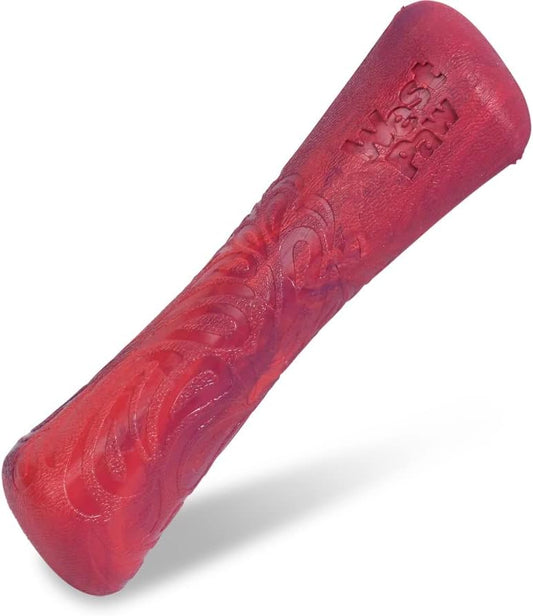 WEST PAW Seaflex Drifty Dog Toy – Machine Washable Dog Toys for Moderate Chewers – Eco-Friendly Zogoflex Toys for Dogs – Perfect for Gnawing, Fetch, Catch, Pet Training – 5.75" Small, Hibiscus