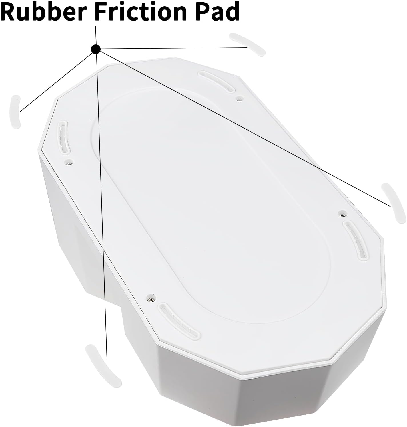 Sfozstra Dog Water Bowl Dispenser: 6L Large White Gravity Stainless Steel Bowl - Without Filter - Pet Feeder for Pets Indoor/Outdoor Use by Owners