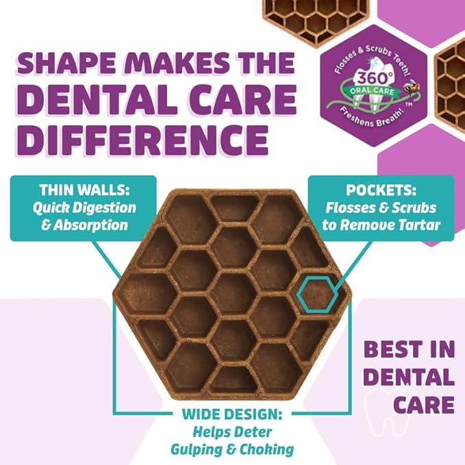 Longevity15 C15:0 Dog Health Supplement (30-Day Supply) & Yummy Combs Dog Dental Treats (8oz Bag) for Extra Large Dogs – C15:0 Fatty Acid for Daily Wellness, Food Topper – VOHC Approved Oral Care