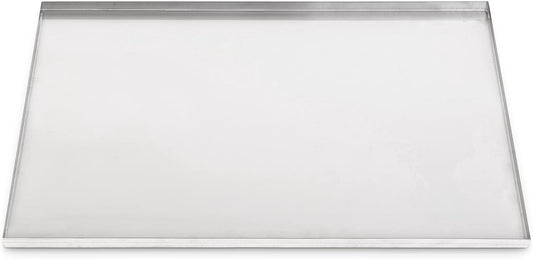 47" x 29.13" Metal Replacement Dog Crate Pan Chew Proof Crack Proof Pet Kennel Tray Central Dog Training Crate Pan Pet Supplies, Galvanized, 1" H