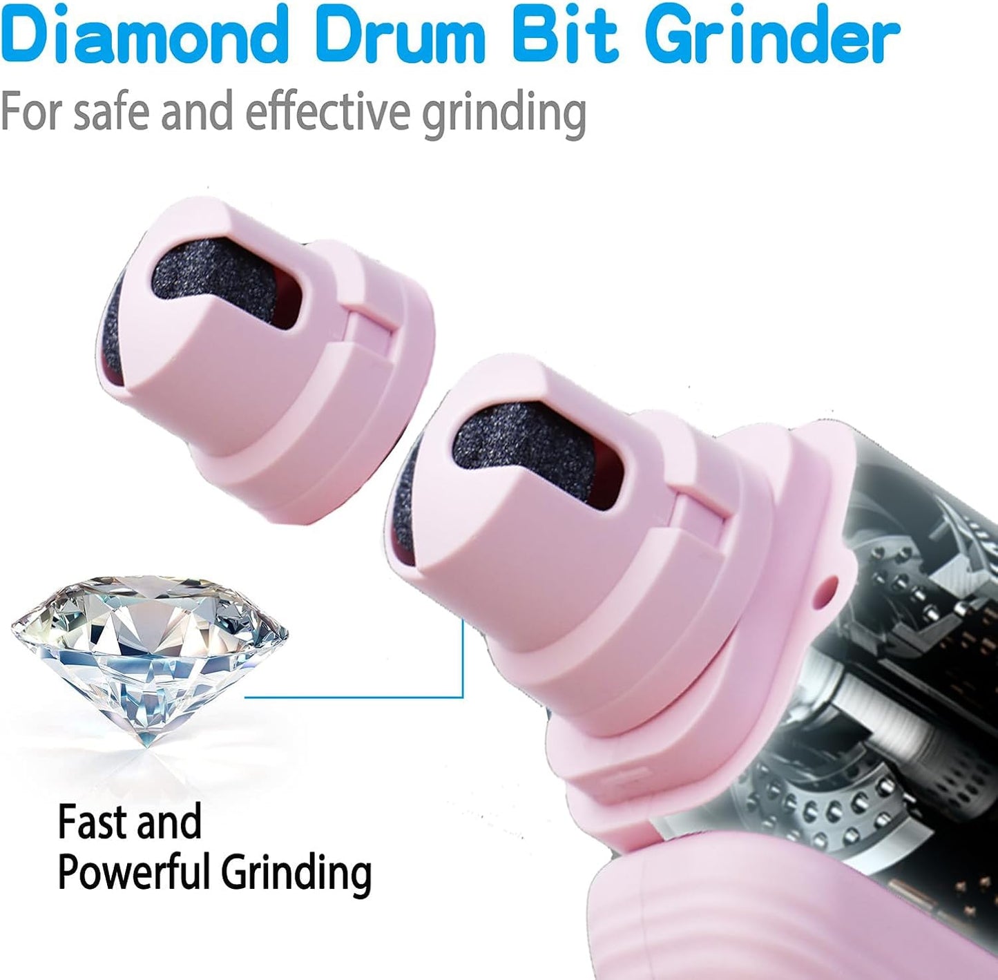 2 In 1 Pet Nail Clipper and Grinder, Professional Electric Rechargeable Pet Nail Fast Trimmer, Painless, Claw Care Grooming, Smoothing, Silent - Shockproof, For Small, Large Dogs &amp; Cats, upgraded