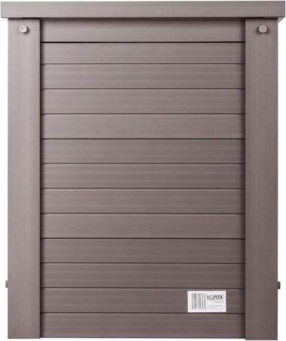 New Age Pet ECOFLEX Dog Crate End Table - Furniture-Style Pet Crate for Crate Trained Dogs - Stainless Steel Tubing & a Latched Closure - 10 Year Manufacturer's Warranty, Medium