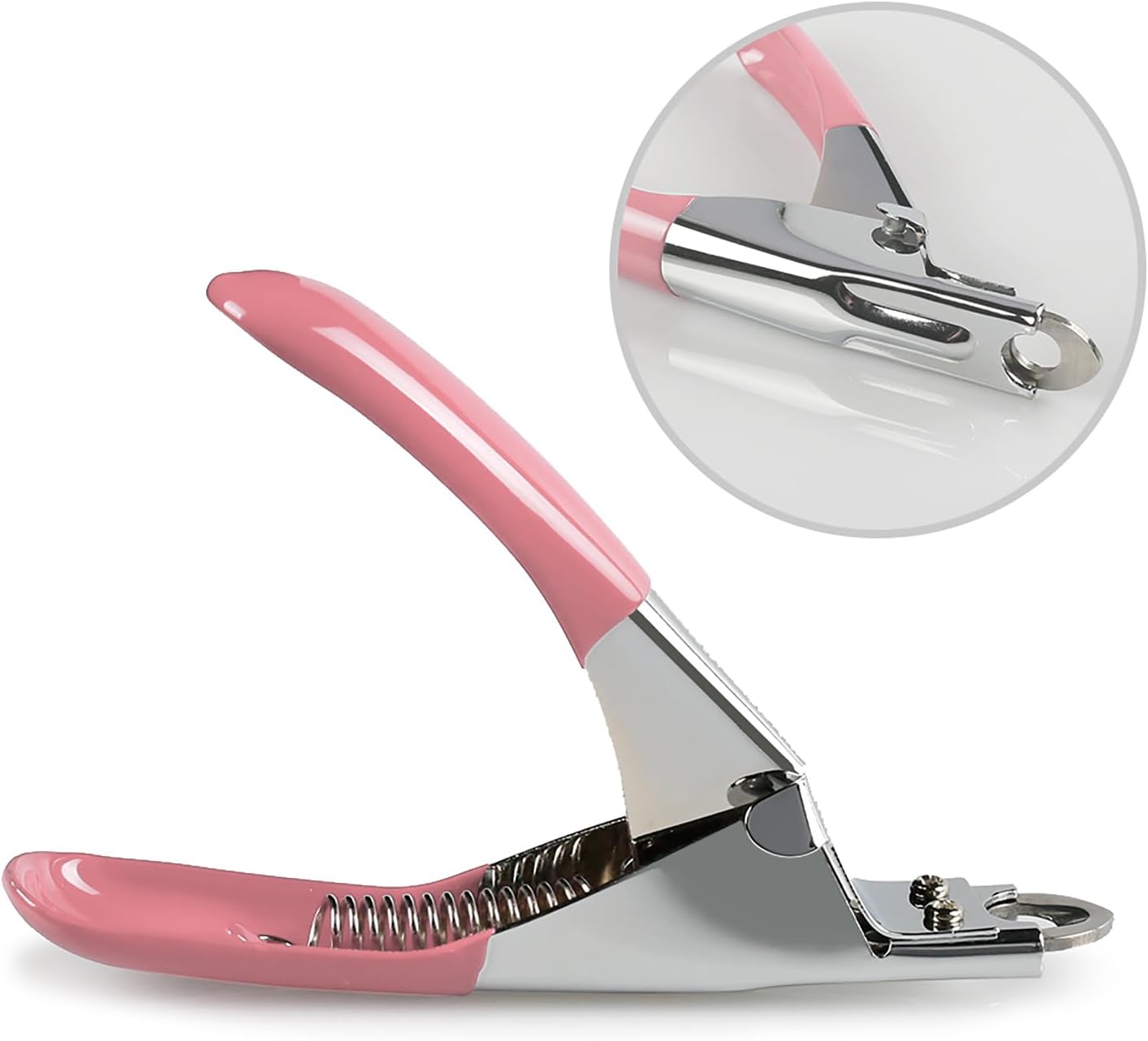 Dog Cat Pets Nail Clippers, Professional Pets Claw Trimmer with Free Nail File, Sharp Stainless Steel Blade, Sturdy Non Slip Handles - for Safe, Professional at Home Grooming