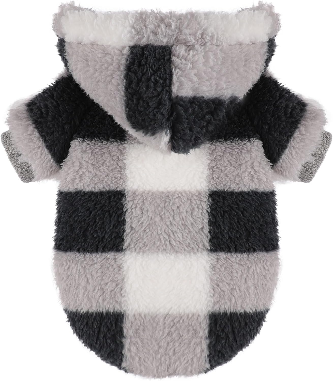 Medium Dog Sweater for Small Dogs Hoodies,Winter Clothes Boy Girl Male Female,Warm XXS Fleece Hoodies Pet Coat Apparel Outfit(Medium, Black)