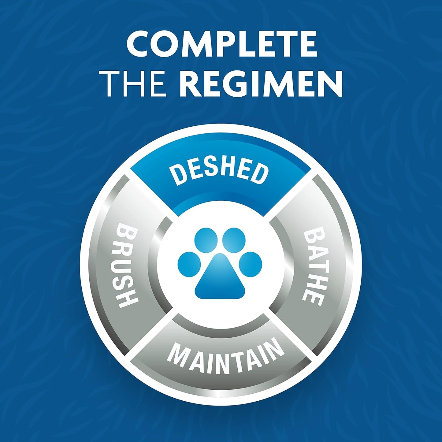 FURminator Medium Dog Undercoat deShedding Tool, Long Hair, Reduces Loose Hair from Shedding