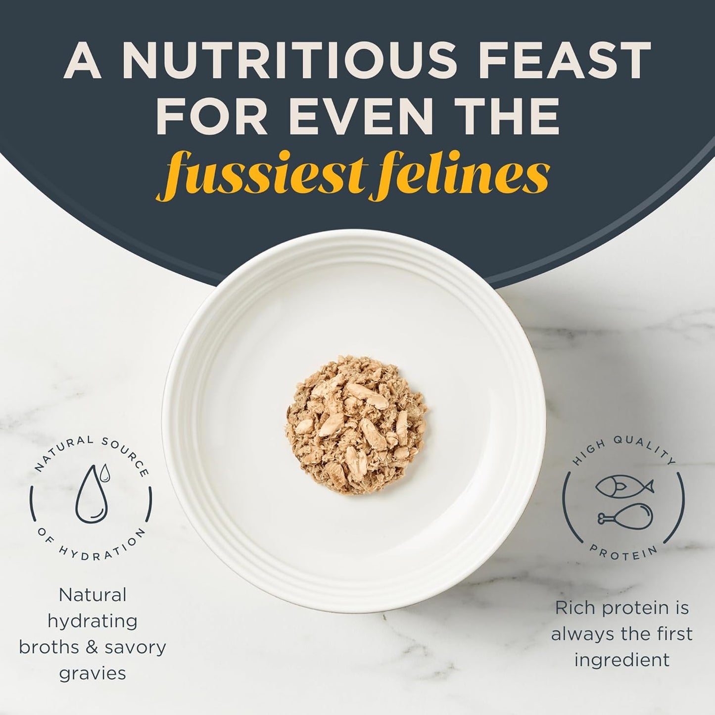 Reveal Natural Wet Cat Food, 18 Count, Grain Free, Limited Ingredient Cat Food Cups, Sardine with Mackerel in Broth, 2.12 oz Easy Peel Cups