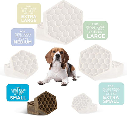 Yummy Combs Dog Dental Treats – Vet VOHC Approved, Removes Tartar & Cleans Teeth – Yummy High Protein Chicken Treat for Extra Small Dogs (Mini Pack, 30 Count)