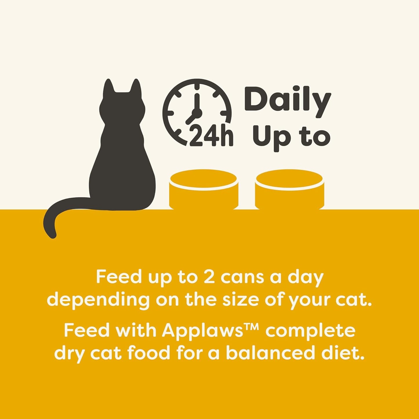Applaws Wet Cat Food, 24 Count, Limited Ingredient Canned Wet Cat Food, Chicken Breast with Cheese in Broth, 5.5oz Cans