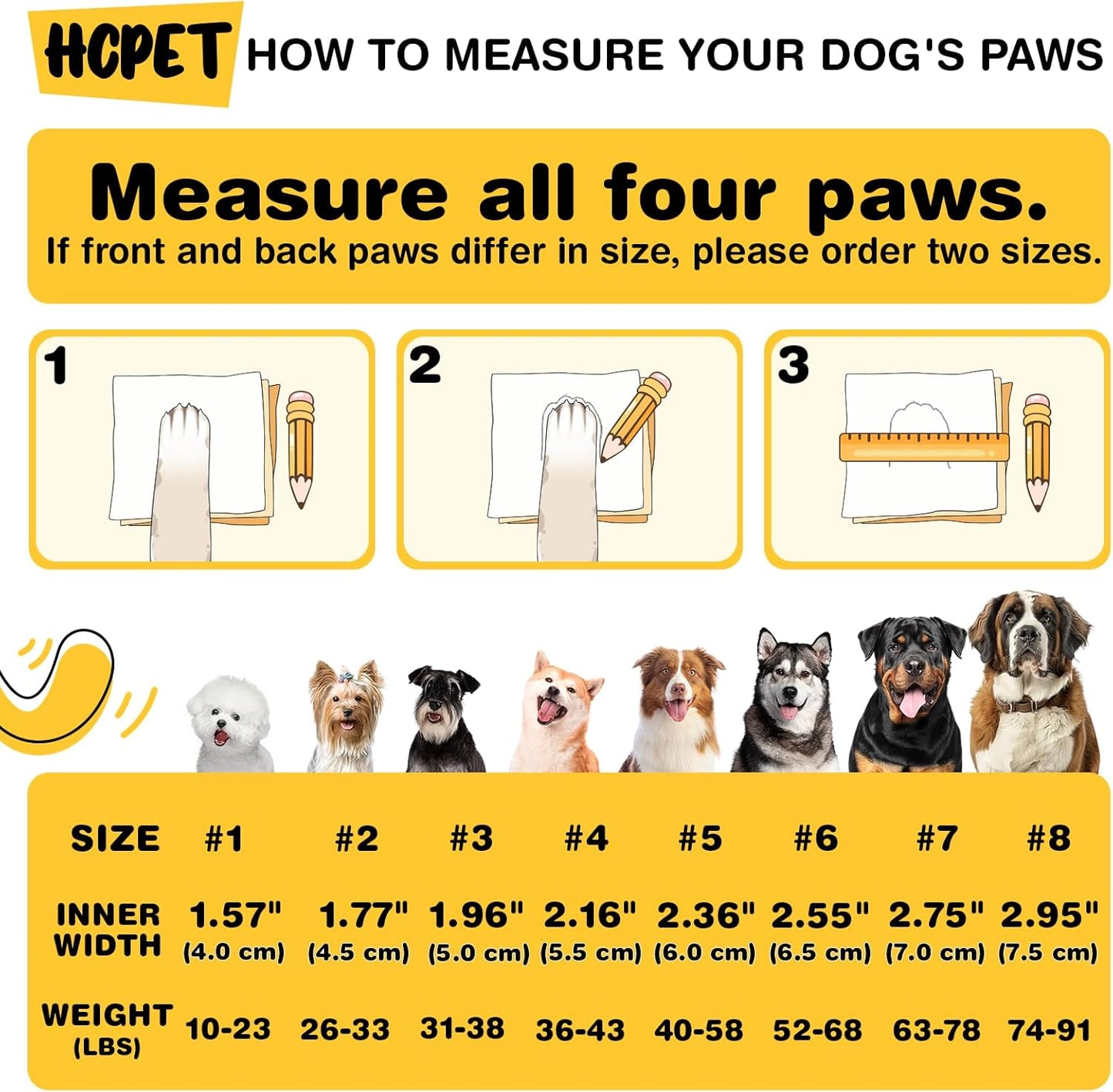 Hcpet Dog Shoes, Dog Boots for Small Dogs, Waterproof Medium Dog Booties Paw Protector for Summer Hot Pavement, Winter Snowy Day, Outdoor Walking, Indoor Hardfloors Anti Slip Sole Pink Size 2