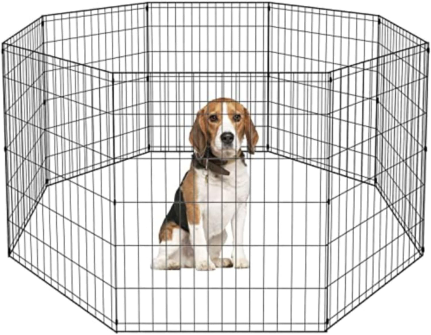 BestPet 36" Tall Dog Playpen Crate Fence Pet Kennel Play Pen Exercise Cage