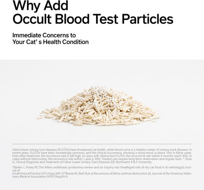 pidan Tofu Cat Litter with Occult Blood Test,Clumping,Flushable,Ultra Absorbent and Fast Drying, 100% Natural Ingredients Litter,Solubility in Water,Really Dust-Free,Less Scattering (5.3lb×2bags)