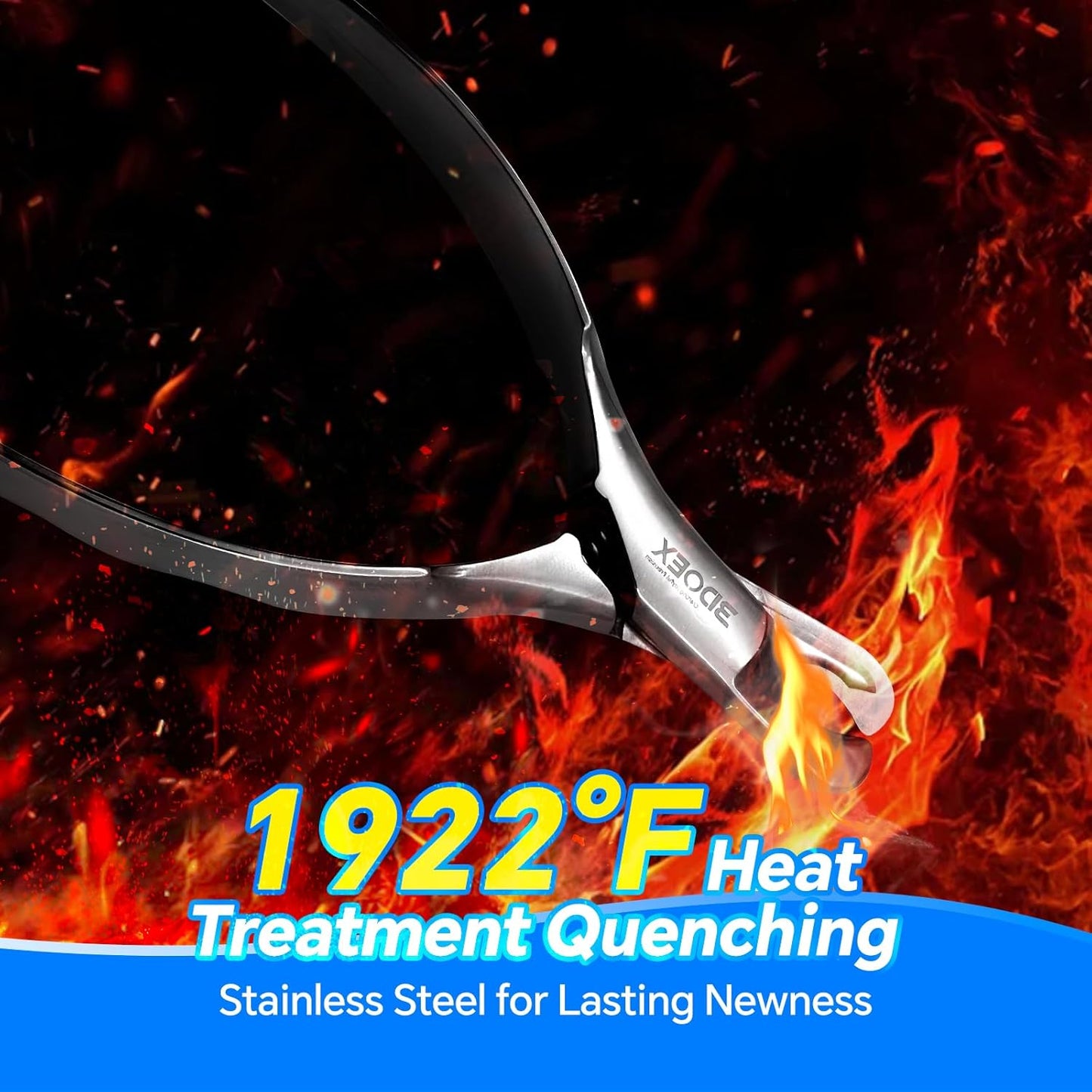 Dog Cat Nail Clippers for Large Dogs Heavy Duty Dog, Professional Stainless Steel Pet Nail Trimmers, Sharp & Safe with Ergonomic Handle, Built-in Nail File