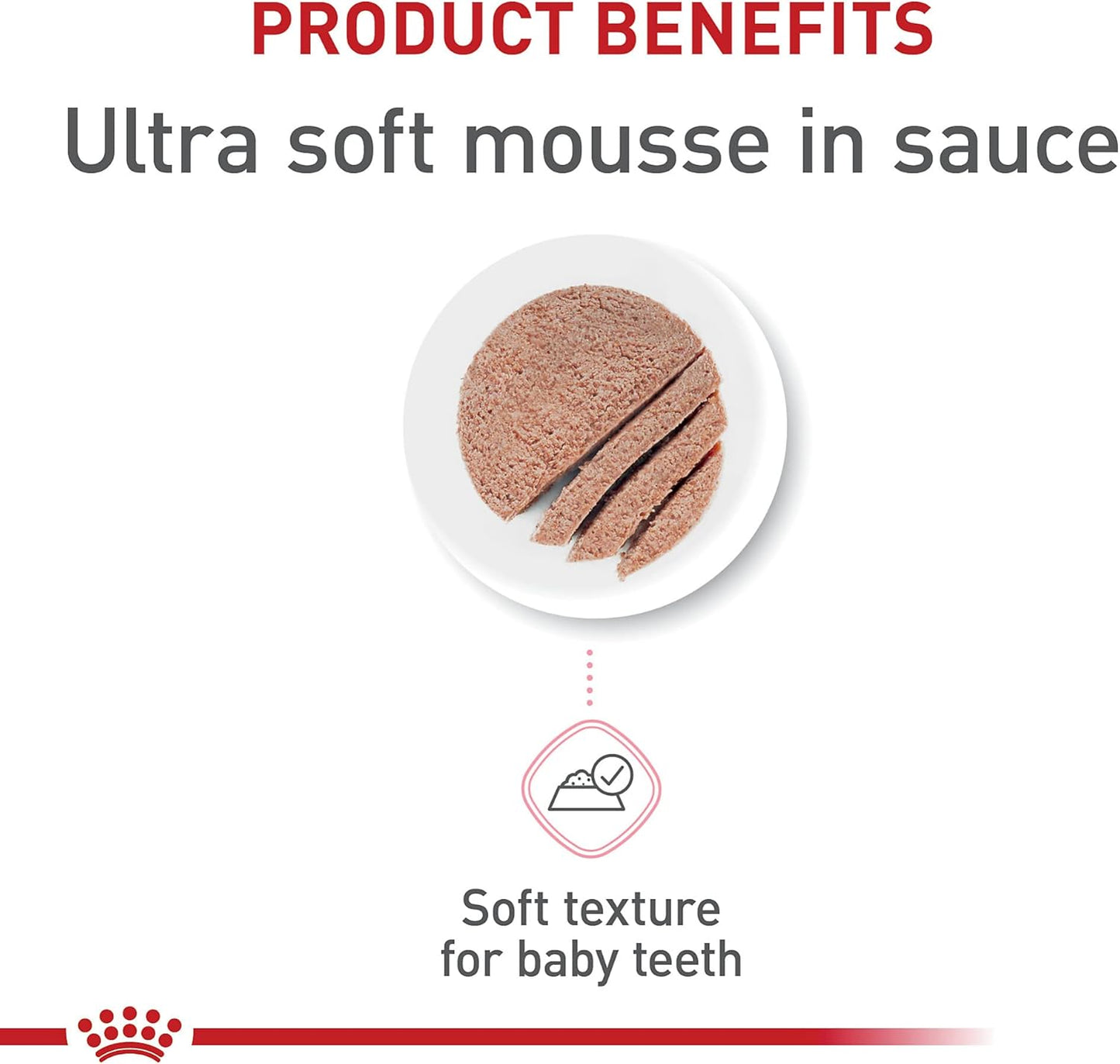 Royal Canin Feline Health Nutrition Mother & Babycat Ultra Soft Mousse in Sauce Canned Cat Food, 3 oz can (24-count)