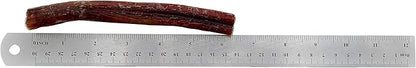 Boulder Dog Food Company Bison Chews, 6 Inches (10 oz) - Bully Sticks for Dogs Made in USA, No Hide Dog Chews, Grain Free Dog Treats, Bully Sticks Odor Free, Pizzle Sticks for Dogs