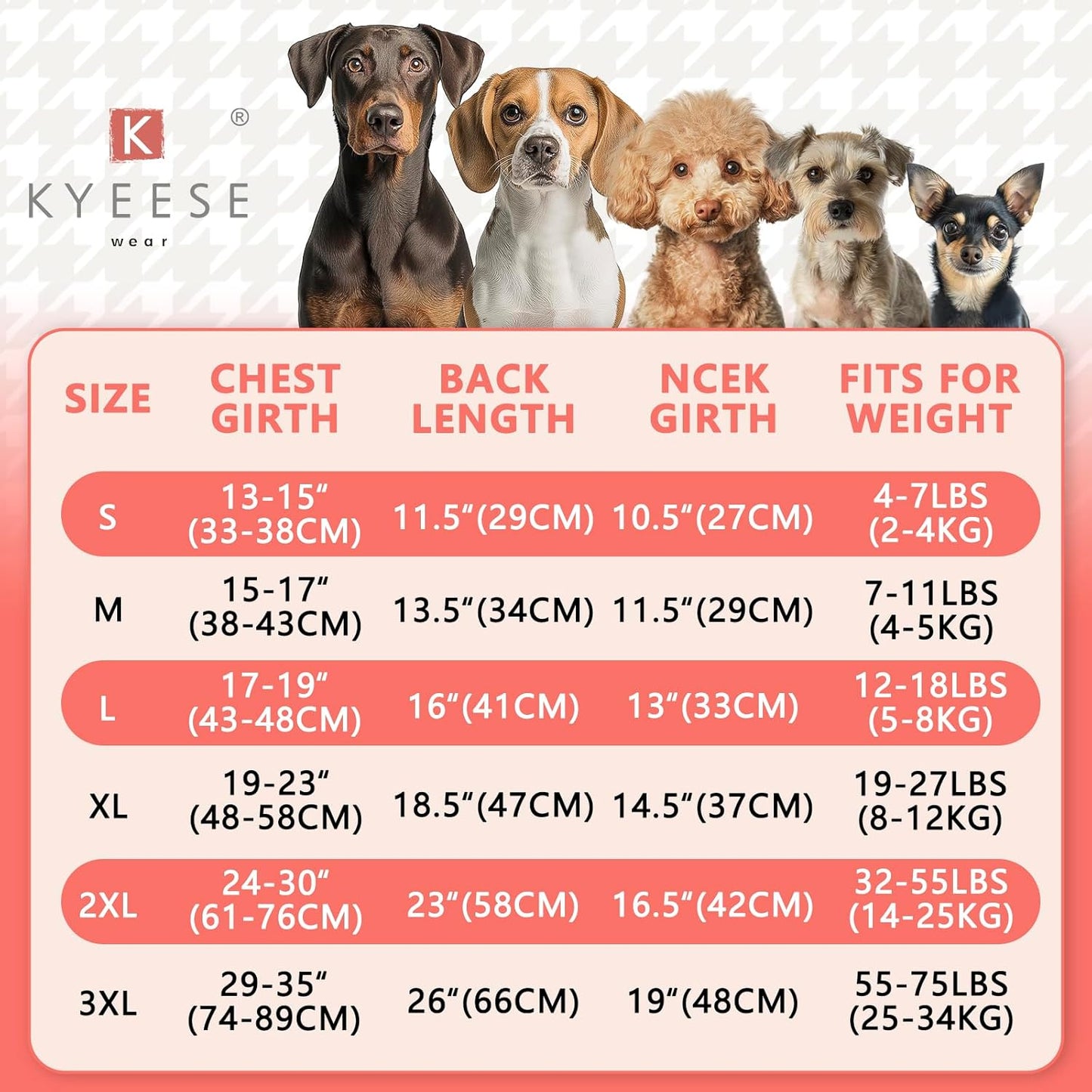 KYEESE 2Pack Dog Sweater Warm Dogs Clothes Turtleneck Dog Sweaters for Medium Dogs Girl Soft Pet Coats Turtleneck Pets Sweatshirt