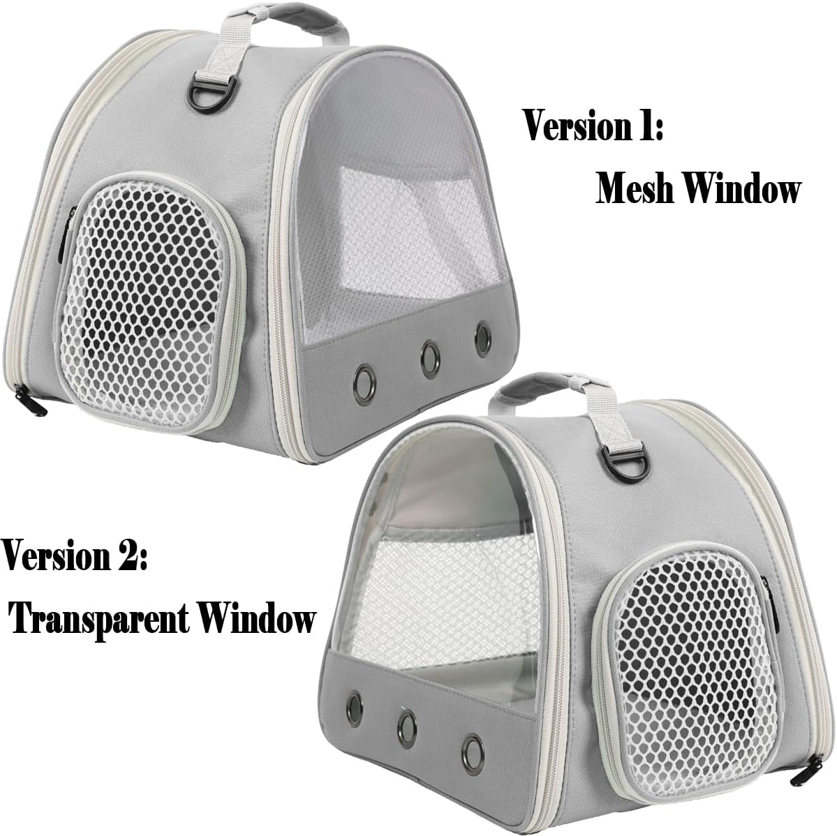 Ventilation Lizard Carrier for Bearded Dragon,Guinea Pig Carrier,Guinea Pig Carrier for 2,Reptile Travel Carrier for Lizards Sugar Glider Hedgehog Rat Parrot Birds,Airline Approved