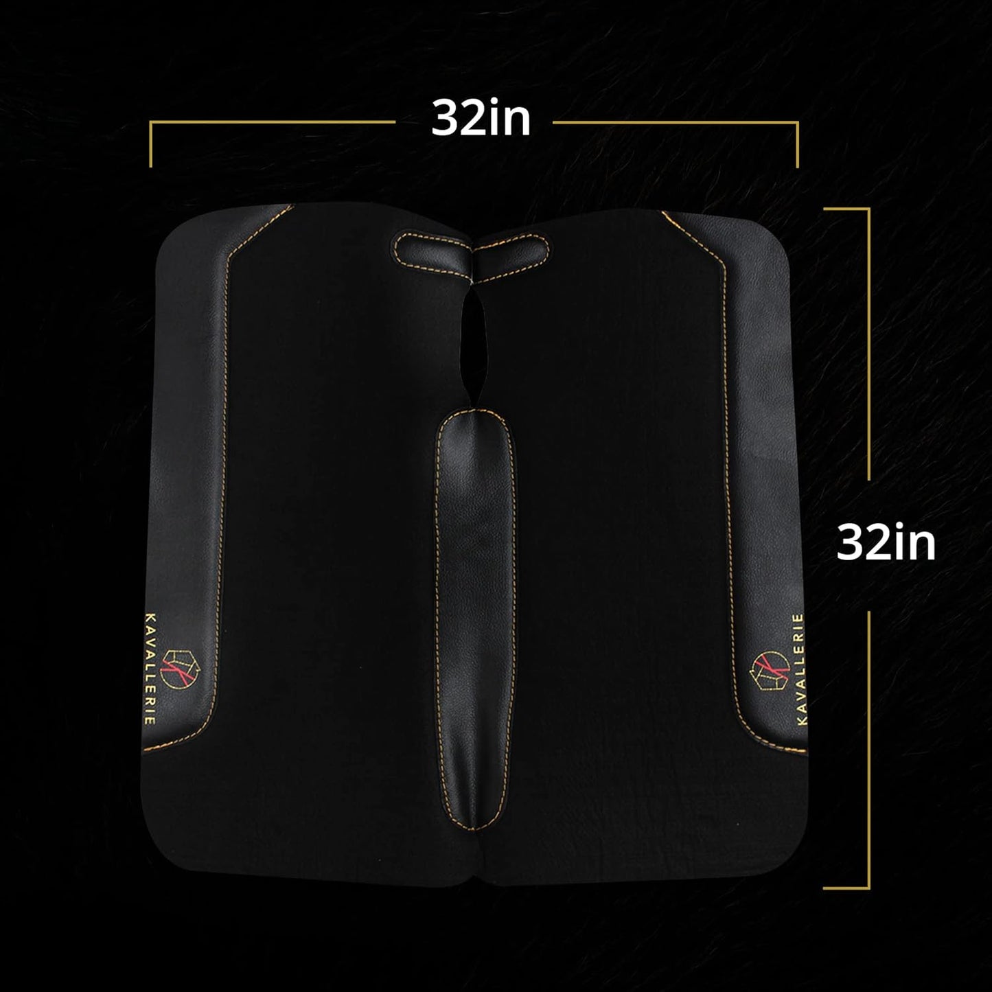 Kavallerie All-Purpose Saddle Pad with Quilted Anti-Slip Padding and Breathable Mesh Fabric for Maximum Airflow and Comfort, Works for English