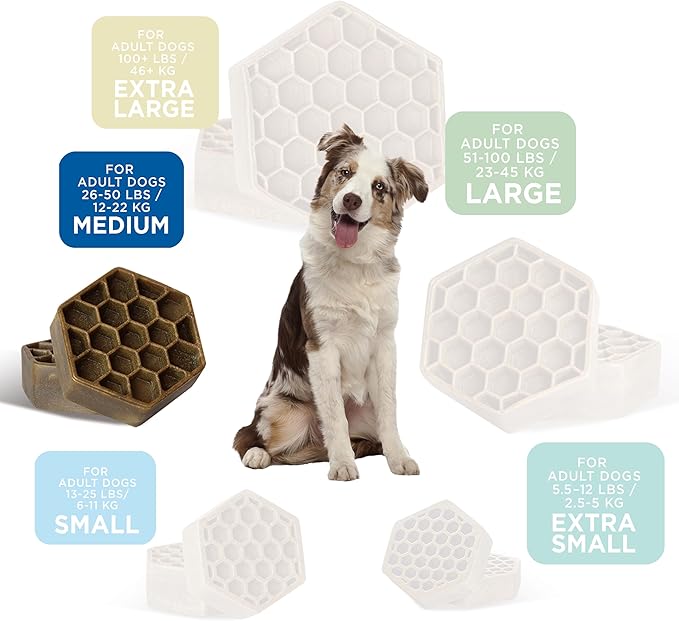 Yummy Combs Dog Dental Treats – Vet VOHC Approved, Removes Tartar & Cleans Teeth – Yummy High Protein Chicken Treat for Medium Dogs (Mini Pack, 9 Count)