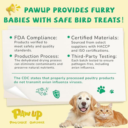 PAWUP Dog Treats Pumpkin Biscuits Sticks w/Duck Low Fat Dog Snacks, Healthy Biscuits with Taurine for Small Dogs, 12.5 oz (28-32 Count