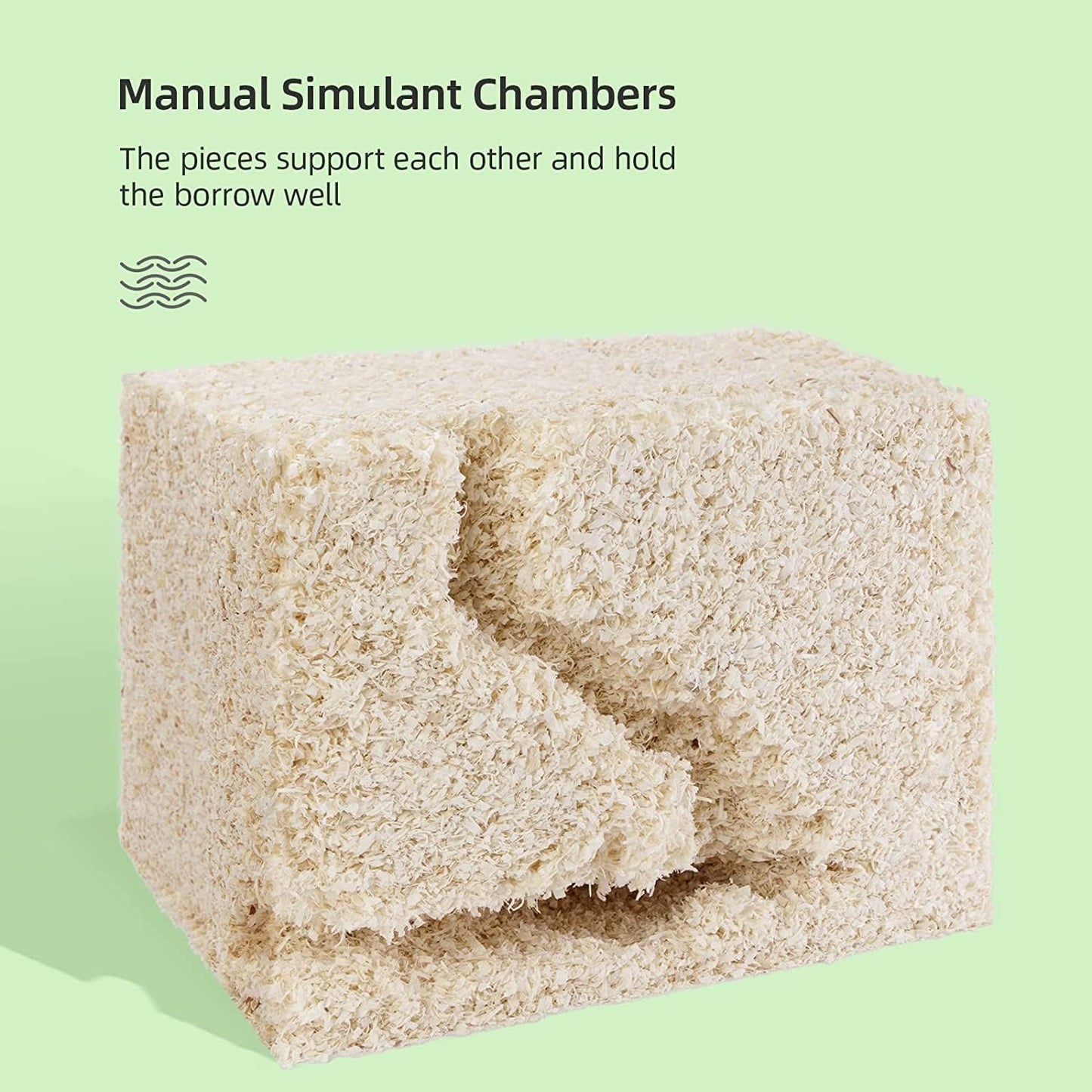 Niteangel Aspen Shaving Hamster Beddings for Syrian Dwarf Hamster Gerbil Mice Degu Rat Rabbit Bunny Guinea Pig Chinchilla Hedgehog or Other Small Pets (30L - Mini)