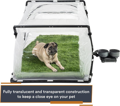 MIRA Safety FirstBreed Collapsible CBRN Animal Ark Dog Gas Mask | Military-Grade Enclosure and Protection for Dogs & Cats (Standard Kit (No MB-90 PAPR or Filters))