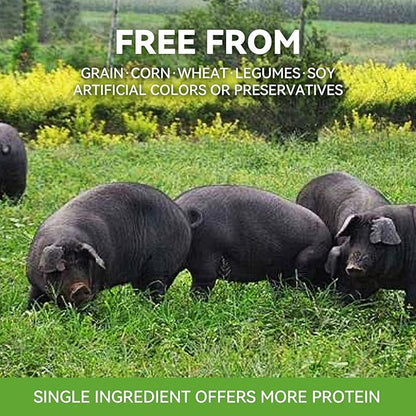 OPET Freeze Dried Cat & Dog Treats,Single Ingredient High Protein Grain Free Crunchy Cat Treats,Healthy Training Treats (4 Pack, Duck & Pork)