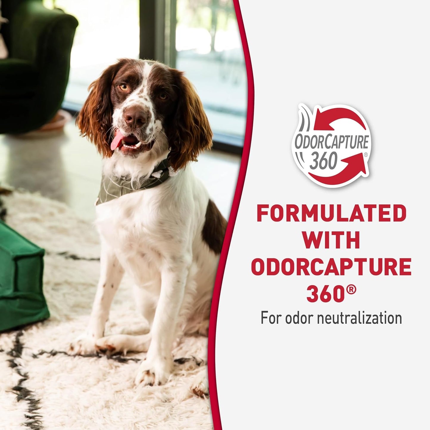 Nature’s Miracle Advanced Stain & Odor Eliminator For Dogs With Flip & Go Sprayer, 64 Ounces, Enzymatic Formula For Severe Dog Messes Including Urine, Feces, Diarrhea And Vomit Stains And Odors