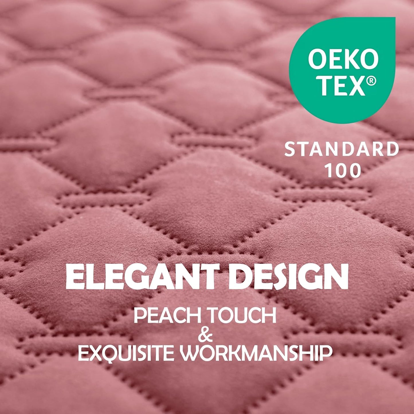 gogobunny 3X Stronger Waterproof Pet Blanket, Scratch Proof Furniture Protector for Dogs Cats, Reversible Cover 68x82 Inch, Dark Pink/Light Pink