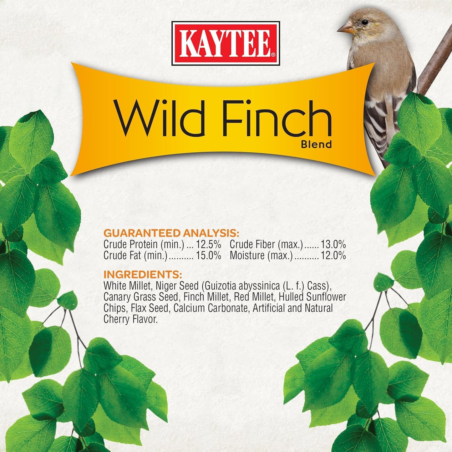 Kaytee Wild Bird Finch Food Blend, 5 lb