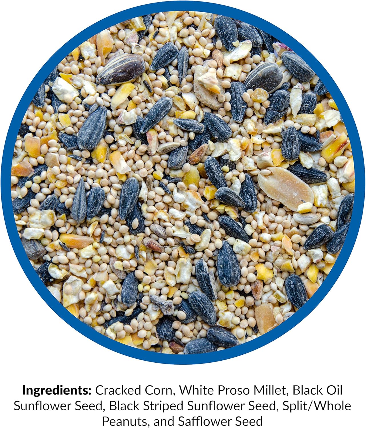 Lyric Wild Bird Mix - Wild Bird Food for Outside Feeders - Attracts Doves, Jays and many more - 20 lb. Bag