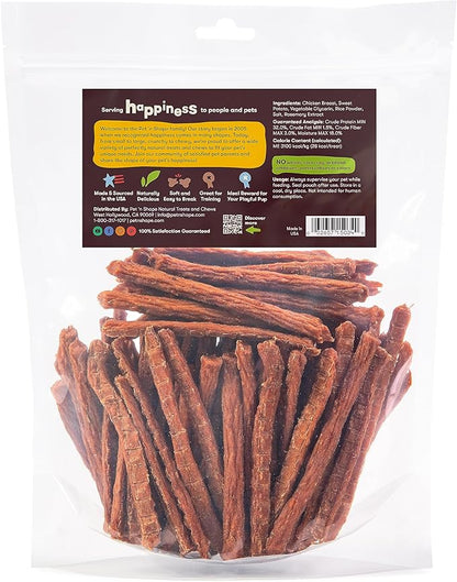 Pet 'n Shape Chik 'n Sweet Potato Stix – Made and Sourced in The USA- Natural Healthy Dog Treats, 28 Ounce